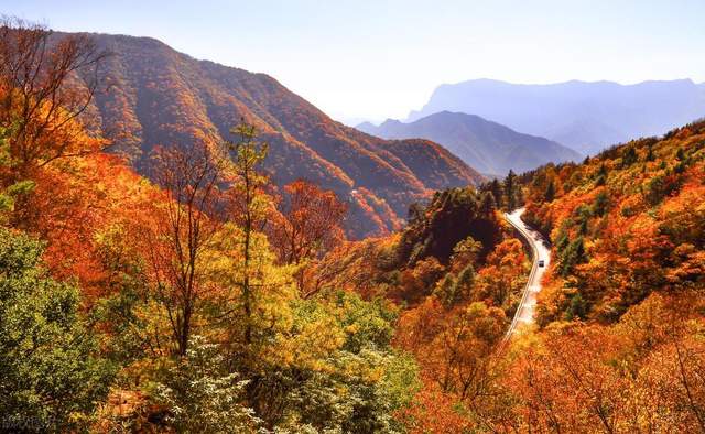 秋山原生态自然风景区：石家庄的自然之美